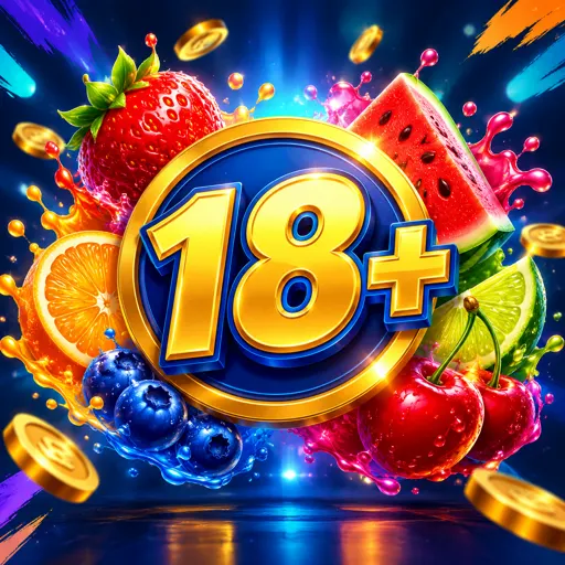 Selo indicando idade mínima de 18 anos para participar